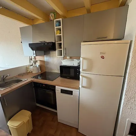 T2 Mezzanine Avec Terrasse, Piscine Et Parking à 300m De La - Argelès-sur-mer - Fr-1-388-112 Appartamento